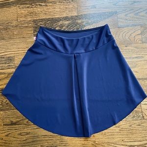New w/o tags Yumiko Navy Blue Isabelle Ballet Skirt Size Large
